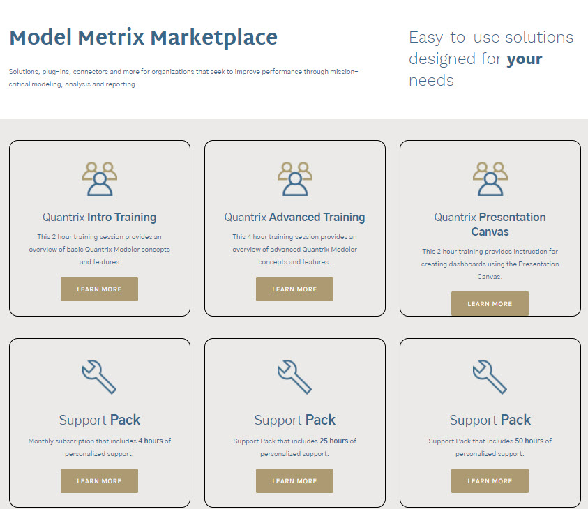 Model Metrix Marketplace